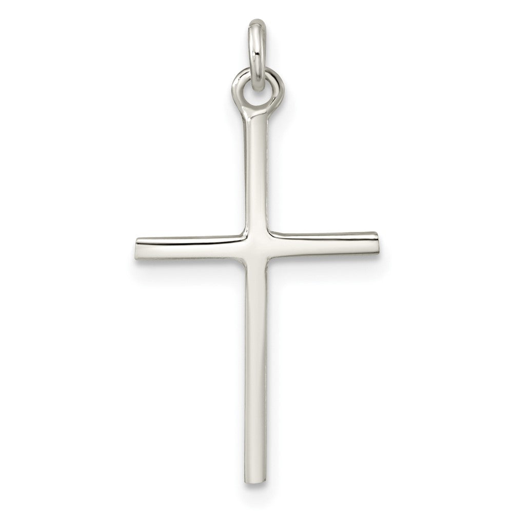 Sterlingsilber Poliert Kreuz Anhänger