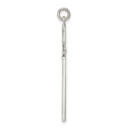 Sterlingsilber Poliert Kreuz Anhänger