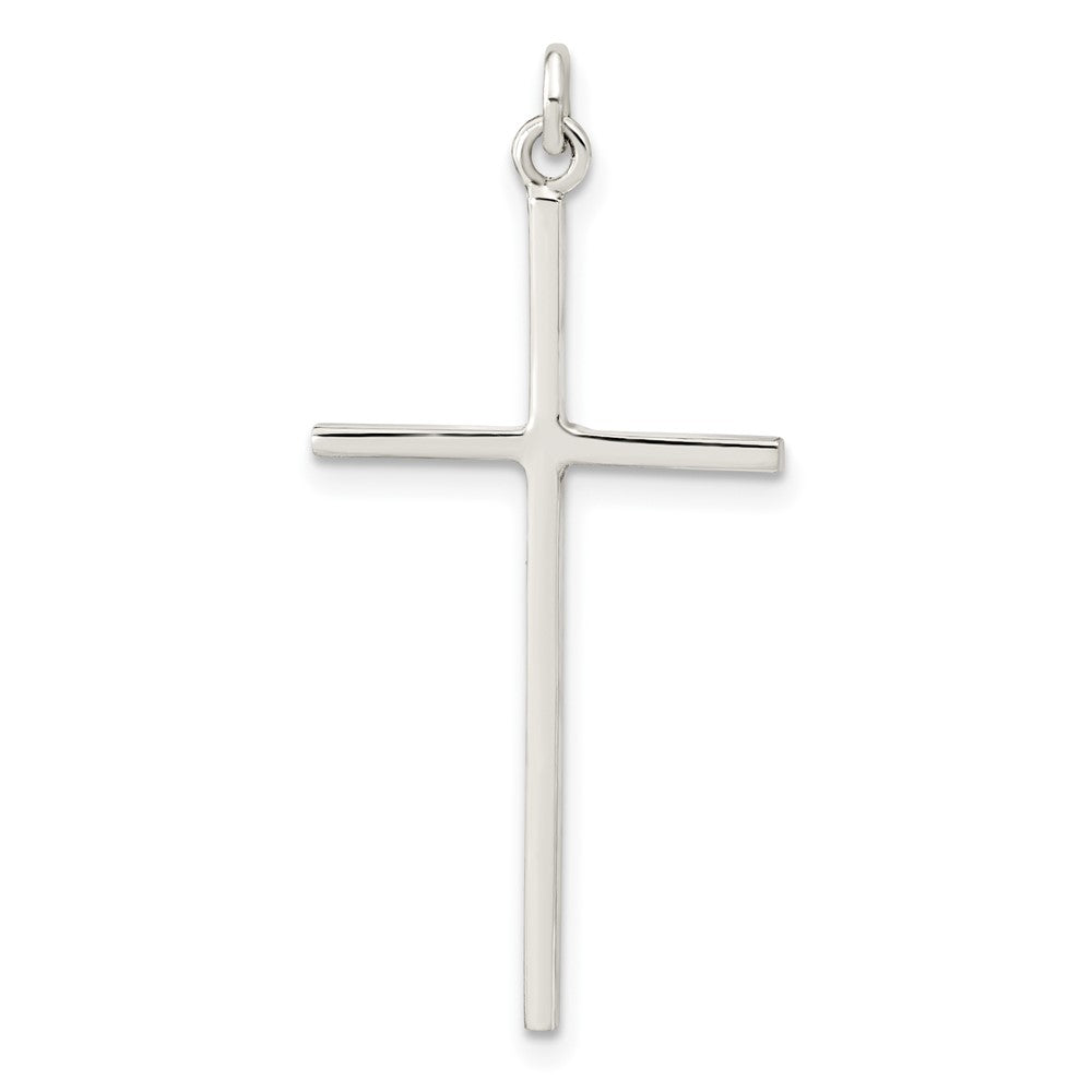 Sterlingsilber Poliert Kreuz Anhänger