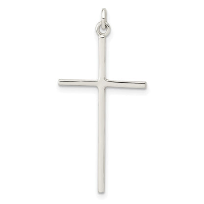 Sterlingsilber Poliert Kreuz Anhänger