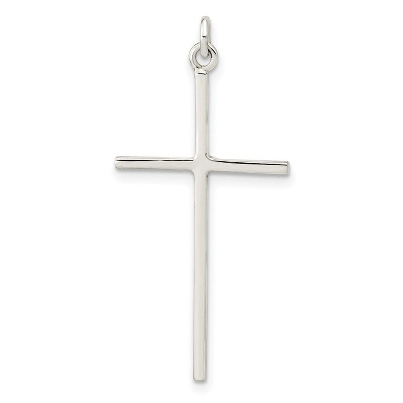 Sterlingsilber Poliert Kreuz Anhänger