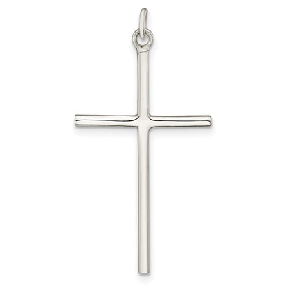 Sterlingsilber Poliert Kreuz Anhänger