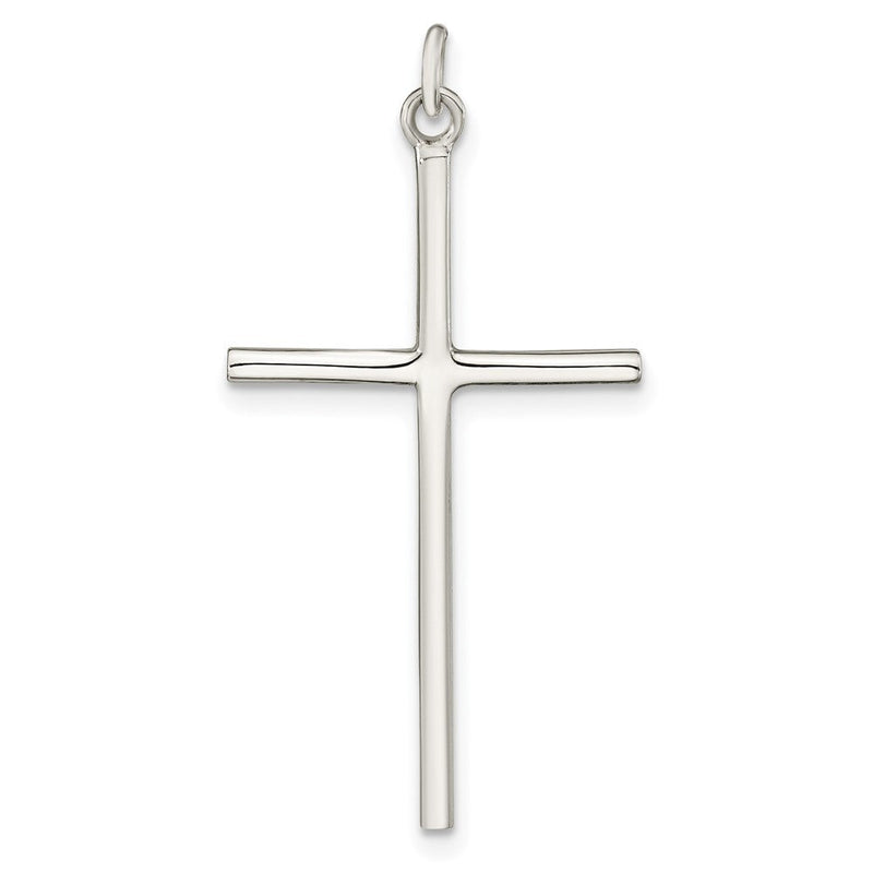 Sterlingsilber Poliert Kreuz Anhänger