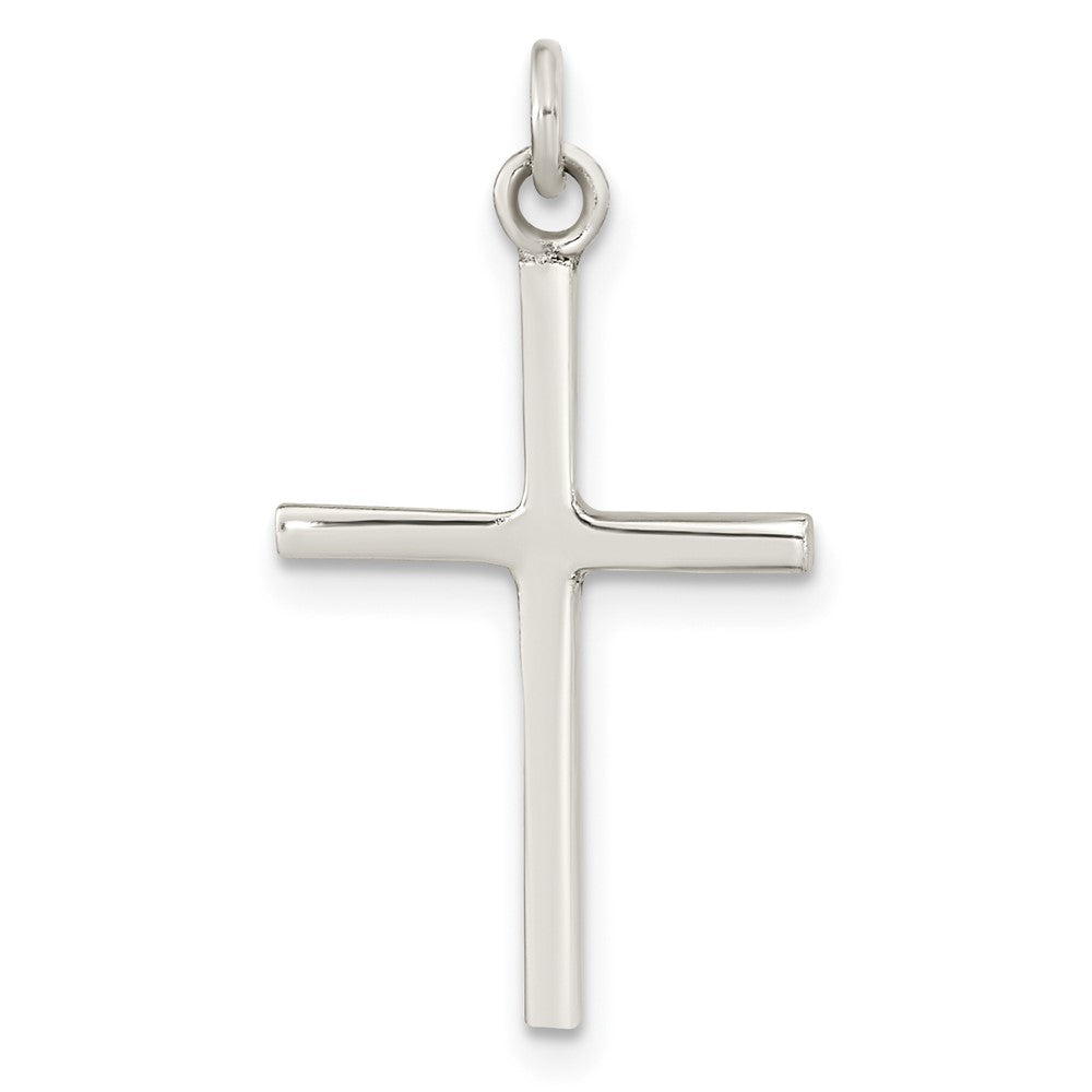 Sterlingsilber Poliert Kreuz Anhänger