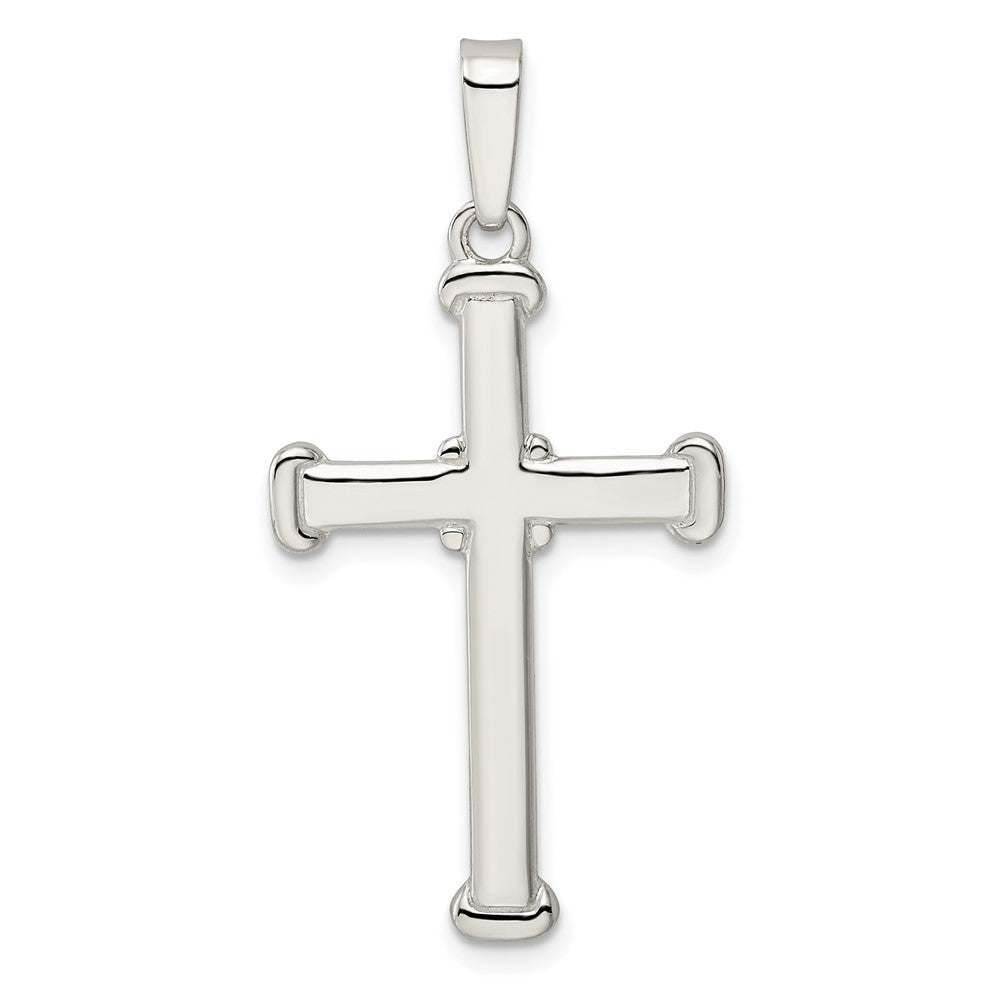 Sterlingsilber Poliert Kreuz Anhänger