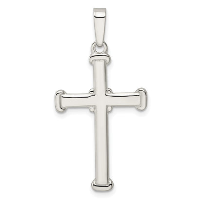 Sterlingsilber Poliert Kreuz Anhänger