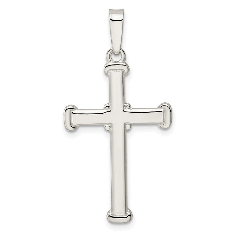 Sterlingsilber Poliert Kreuz Anhänger