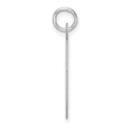 Groß Sterlingsilber Rhodiniert Fantasie Schreibschrift Buchstabe C Initiale Charm
