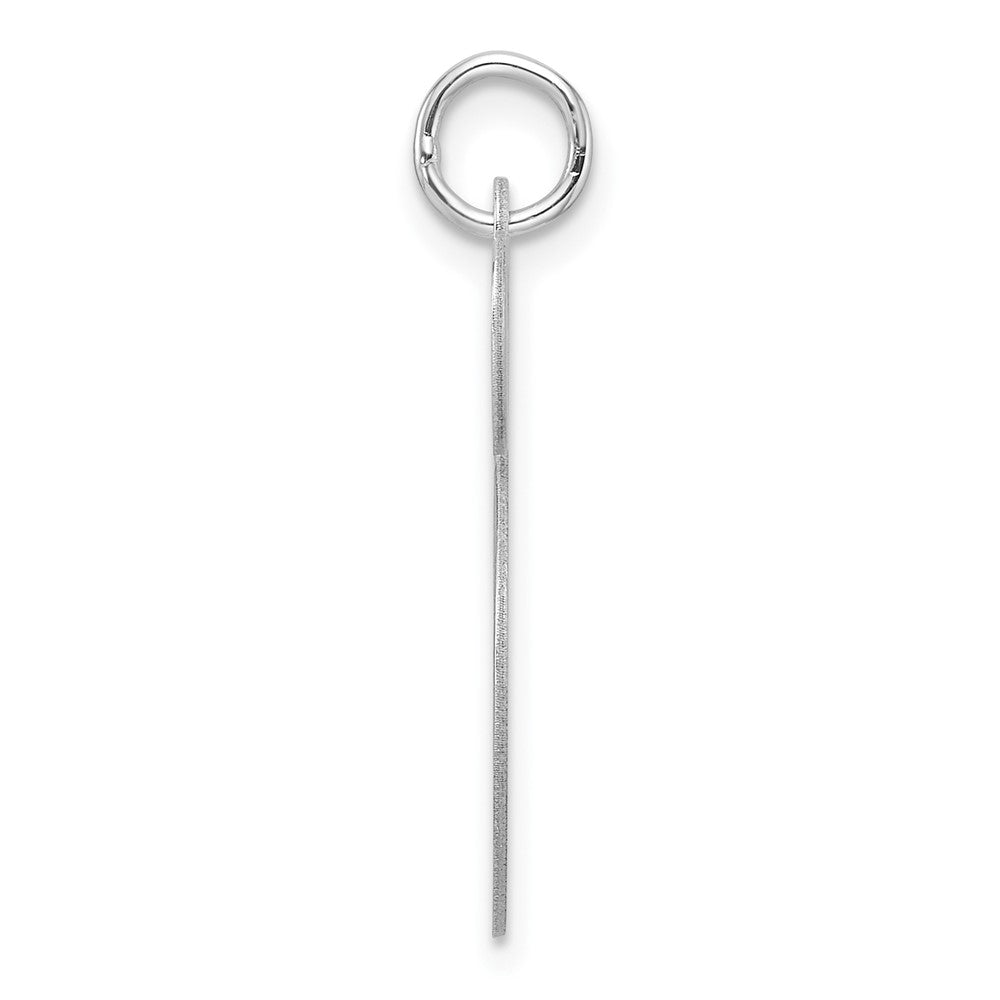 Groß Sterlingsilber Rhodiniert Fantasie Schreibschrift Buchstabe S Initiale Charm