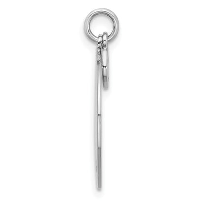 Sterlingsilber Rhodiniert Emailliert Thoughts Of You. Anhänger