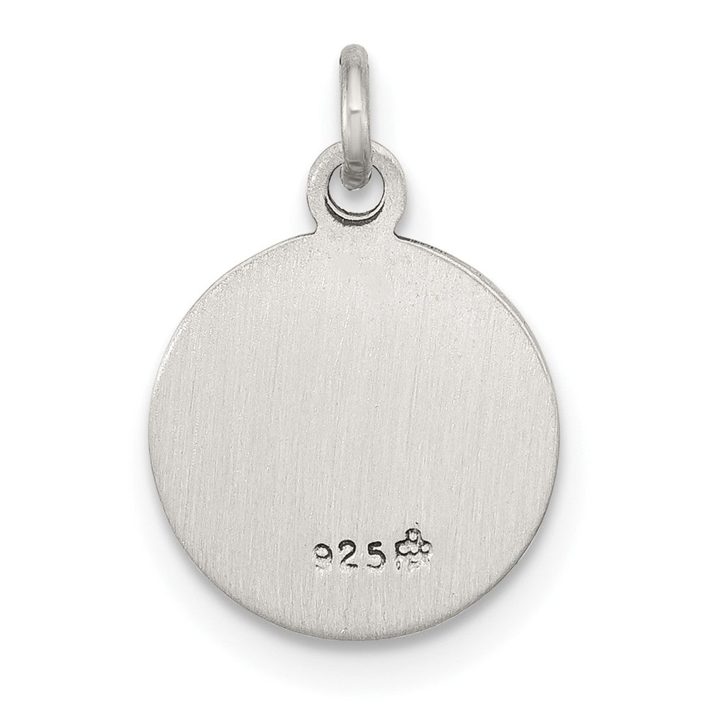 Sterlingsilber Antikisiert Massiv Damen Of Guadalupe Medaille