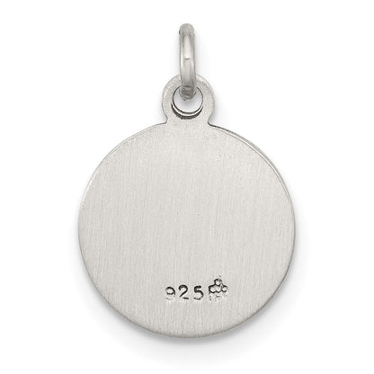 Sterlingsilber Antikisiert Massiv Damen Of Guadalupe Medaille