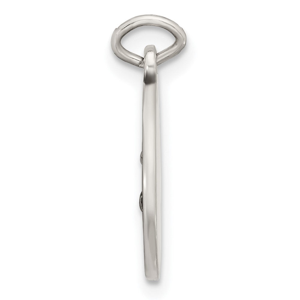Sterlingsilber Antikisiert Massiv Taufe Medaille