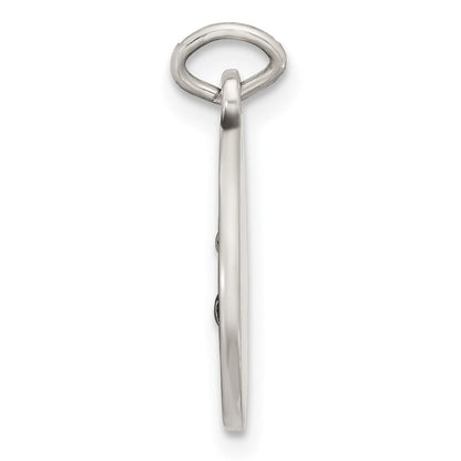 Sterlingsilber Antikisiert Massiv Taufe Medaille