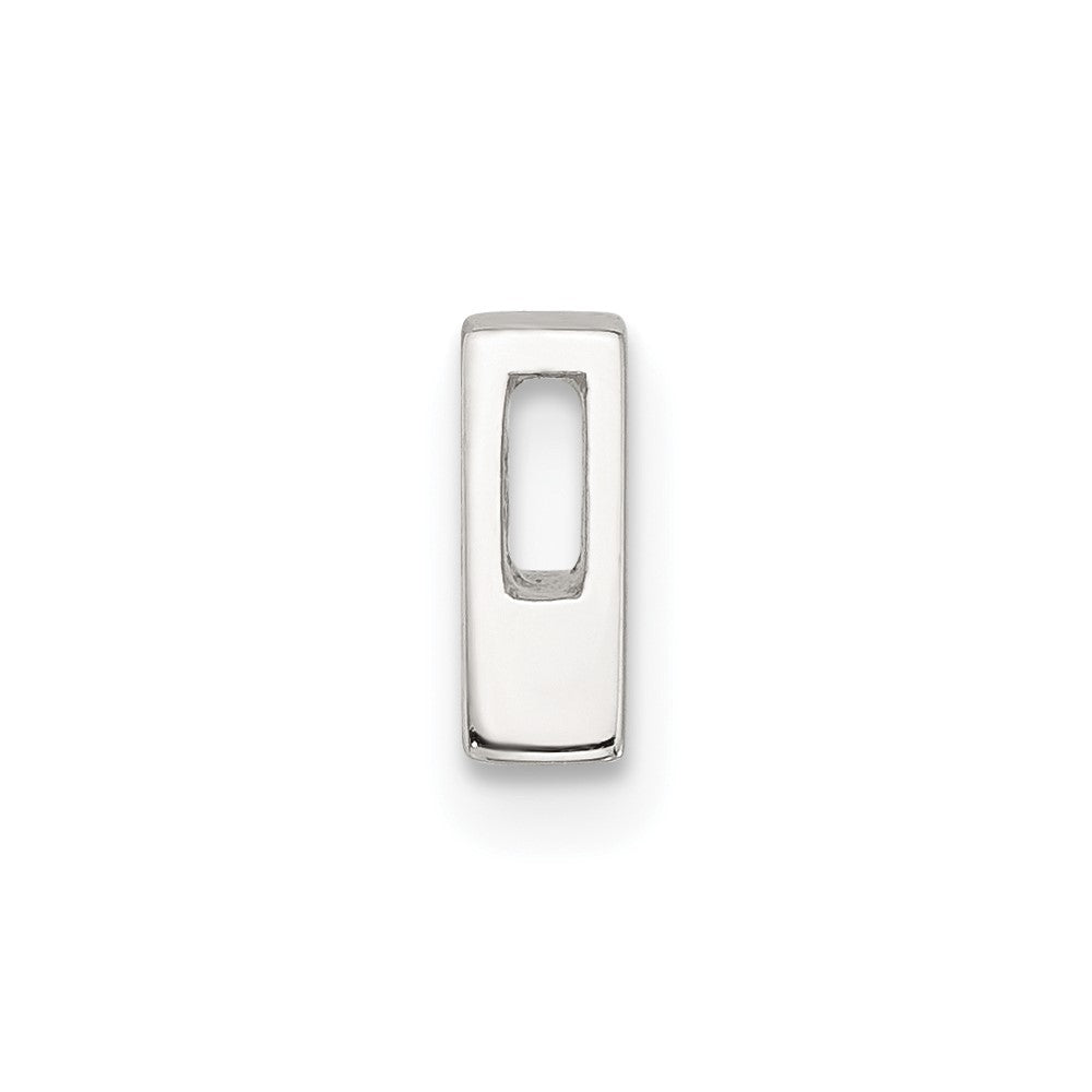 Sterlingsilber E-coated Buchstabe Anhänger Charm