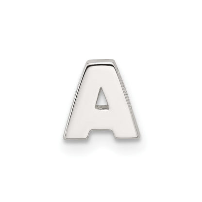 Sterlingsilber E-coated Buchstabe Anhänger Charm