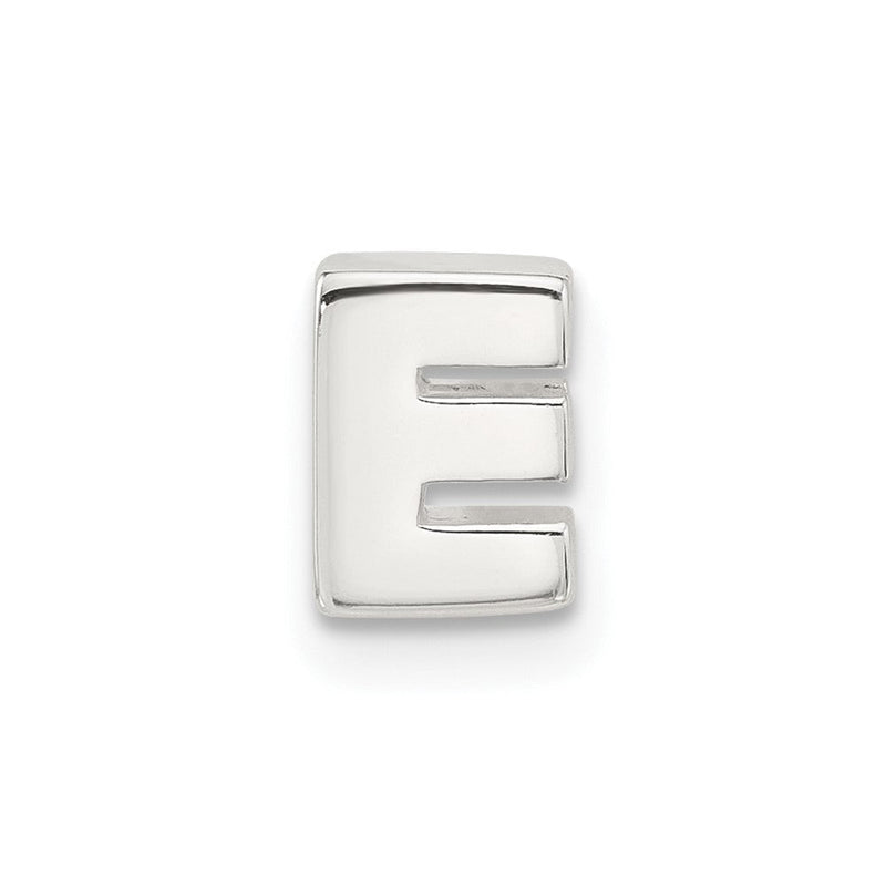Sterlingsilber E-coated Buchstabe E Anhänger Charm