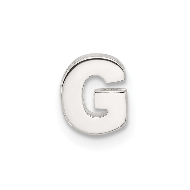 Sterlingsilber E-coated Buchstabe G Anhänger Charm