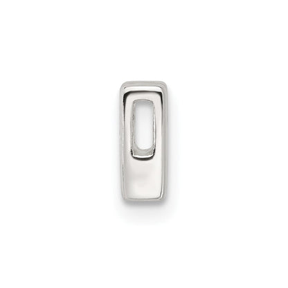 Sterlingsilber E-coated Buchstabe H Anhänger Charm