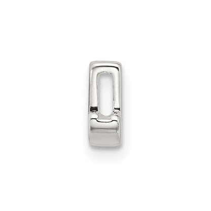 Sterlingsilber E-coated Buchstabe J Anhänger Charm