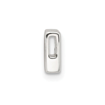 Sterlingsilber E-coated Buchstabe K Anhänger Charm