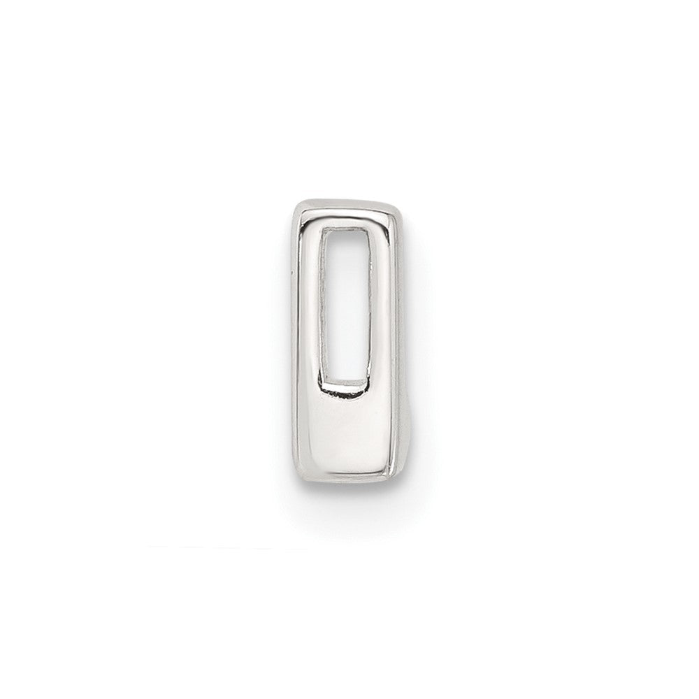 Sterlingsilber E-coated Buchstabe L Anhänger Charm