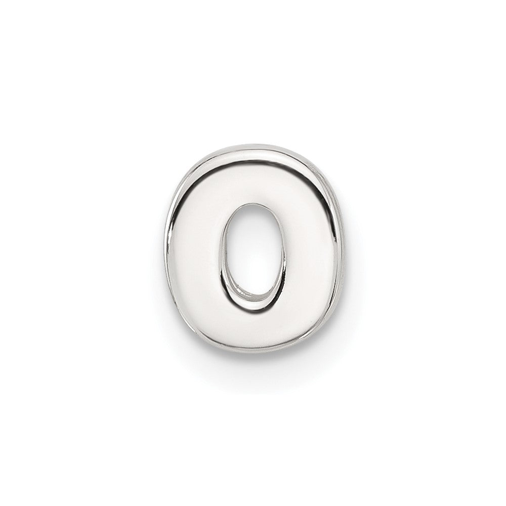 Sterlingsilber E-coated Buchstabe O Anhänger Charm