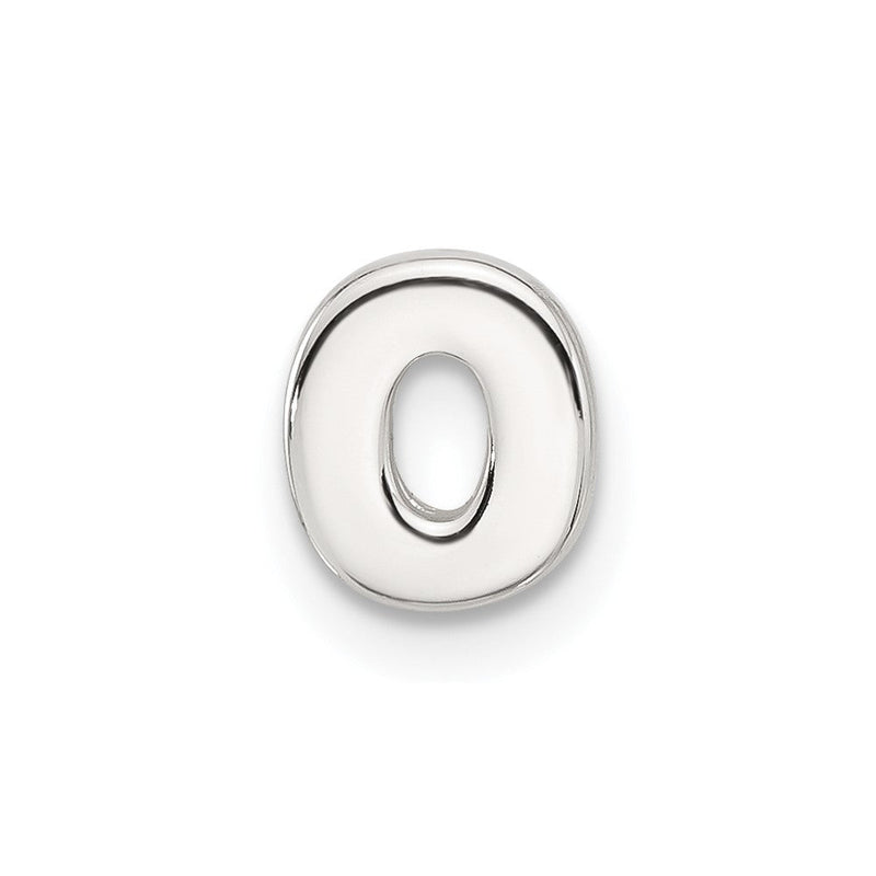 Sterlingsilber E-coated Buchstabe O Anhänger Charm