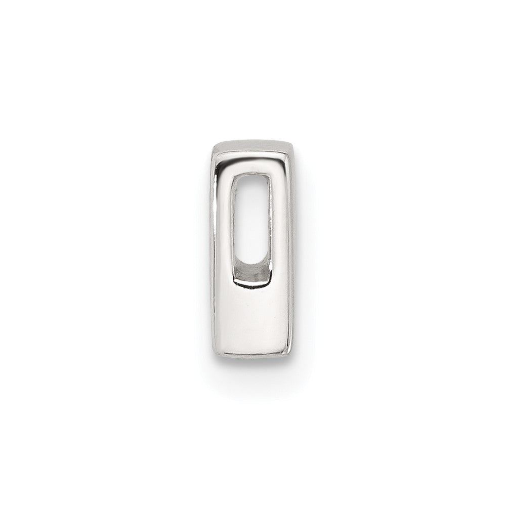 Sterlingsilber E-coated Buchstabe P Anhänger Charm