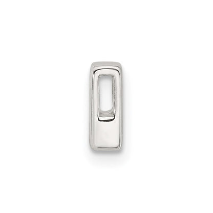 Sterlingsilber E-coated Buchstabe R Anhänger Charm