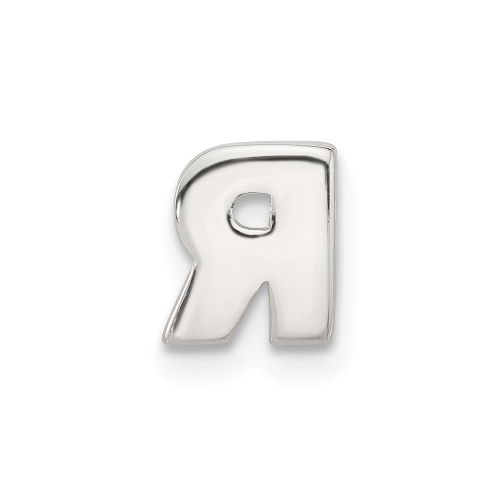 Sterlingsilber E-coated Buchstabe R Anhänger Charm