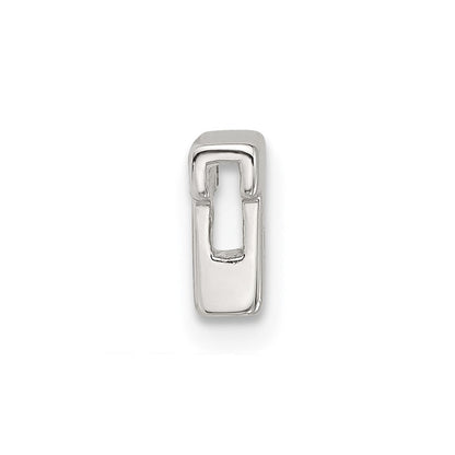 Sterlingsilber E-coated Buchstabe T Anhänger Charm