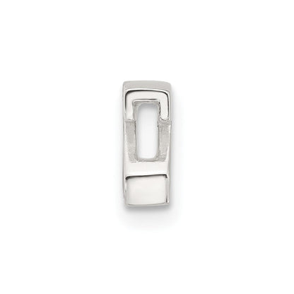 Sterlingsilber E-coated Buchstabe Z Anhänger Charm