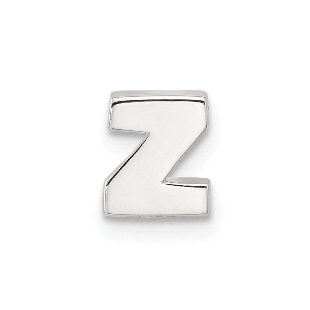 Sterlingsilber E-coated Buchstabe Z Anhänger Charm