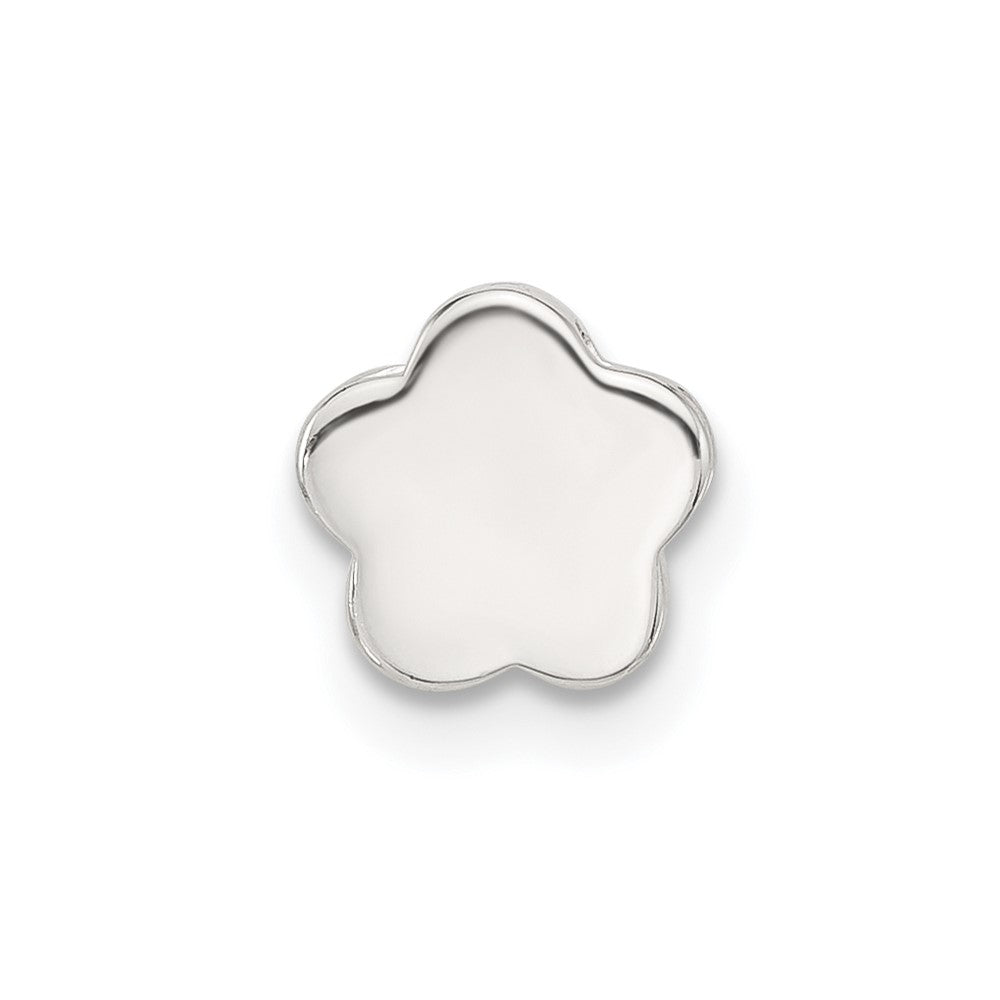 Sterlingsilber E-coated Blume Anhänger Charm