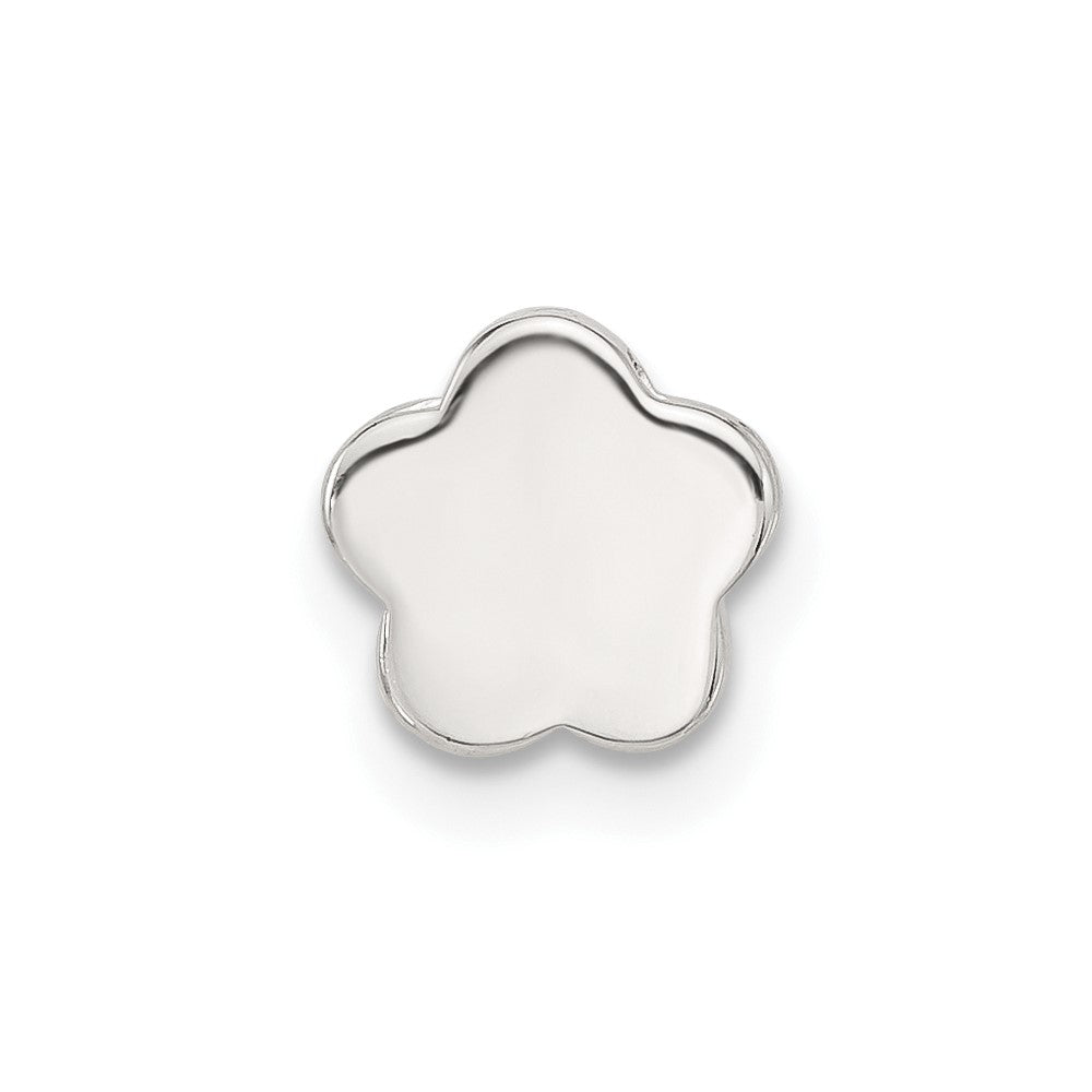 Sterlingsilber E-coated Blume Anhänger Charm