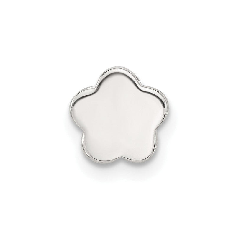 Sterlingsilber E-coated Blume Anhänger Charm