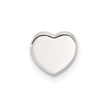 Sterlingsilber E-coated Herz Anhänger Charm