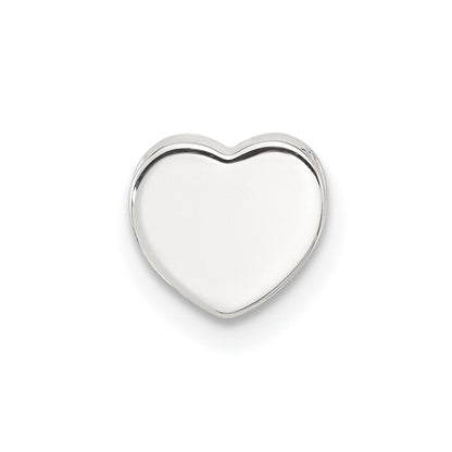 Sterlingsilber E-coated Herz Anhänger Charm
