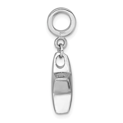 Sterlingsilber Rhodiniert Poliert Stern Ash Halter Perle/pendant
