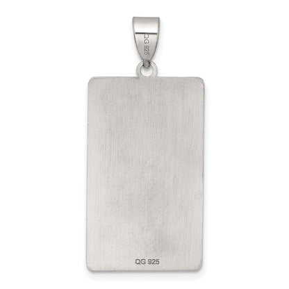Sterlingsilber The Emperor Tarot Card Anhänger