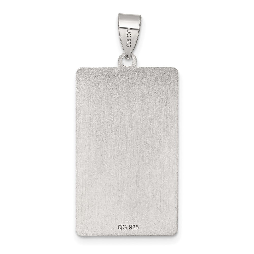 Sterlingsilber Rad Of Fortune Tarot Card Anhänger