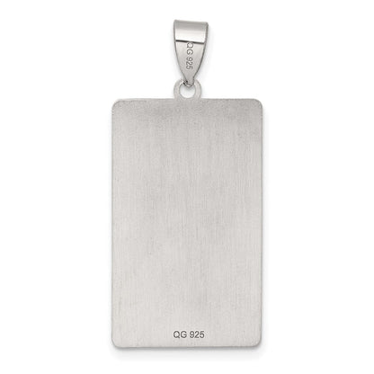 Sterlingsilber Rad Of Fortune Tarot Card Anhänger