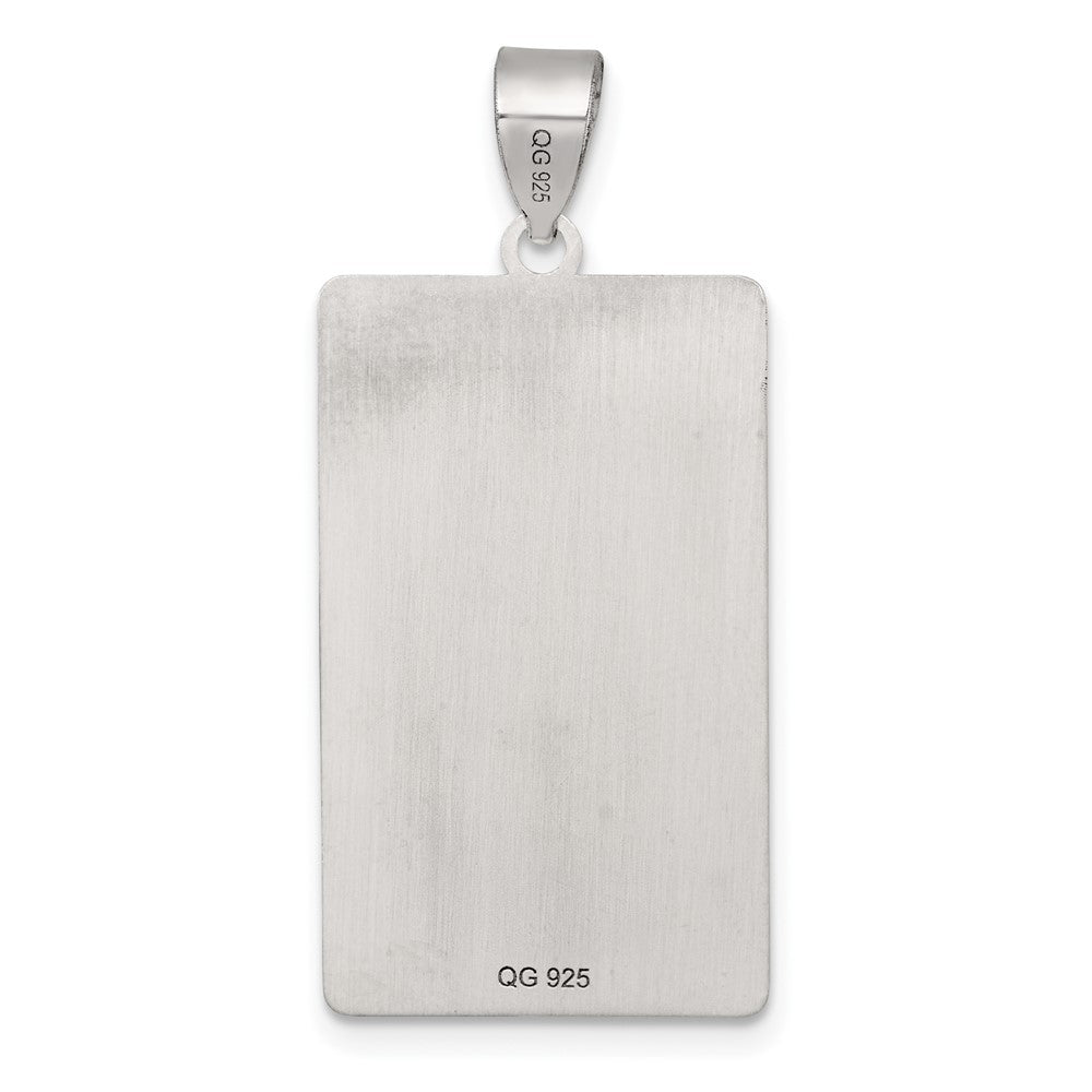 Sterlingsilber Justice Tarot Card Anhänger