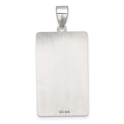 Sterlingsilber The World Tarot Card Anhänger
