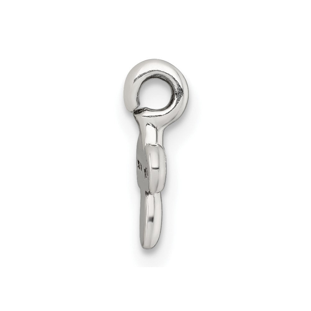 Sterlingsilber Poliert und Antikisiert Fantasie Charm