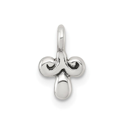 Sterlingsilber Poliert und Antikisiert Fantasie Charm