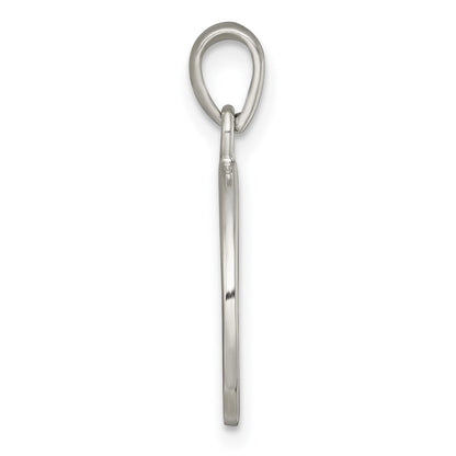 Sterlingsilber Poliert Emaille Geschenk From God Kreuz Plättchen Anhänger