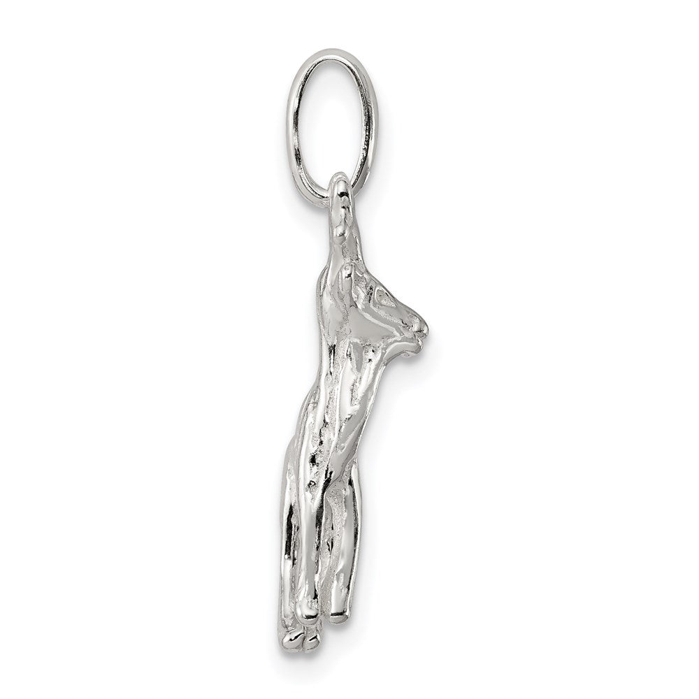 Sterlingsilber Hirsch Charm