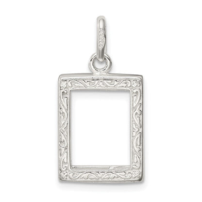 Sterlingsilber Picture Rahmen Charm